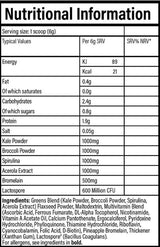 Veggie-Might | 3-in-1-Komplettformel ~ Grünpflanzen, Multivitamine und Probiotika – 180 Gramm