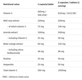 Vit C 5 Formen | Vitamin-C-Matrix – 100 Kapseln