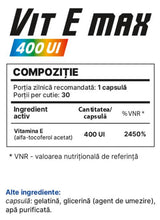 Vit E Max 400 IE – 30 Kapseln