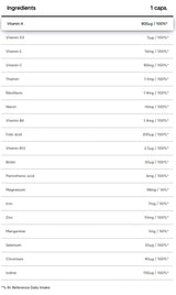 Vit und Min | Tagesformel – 120 Kapseln