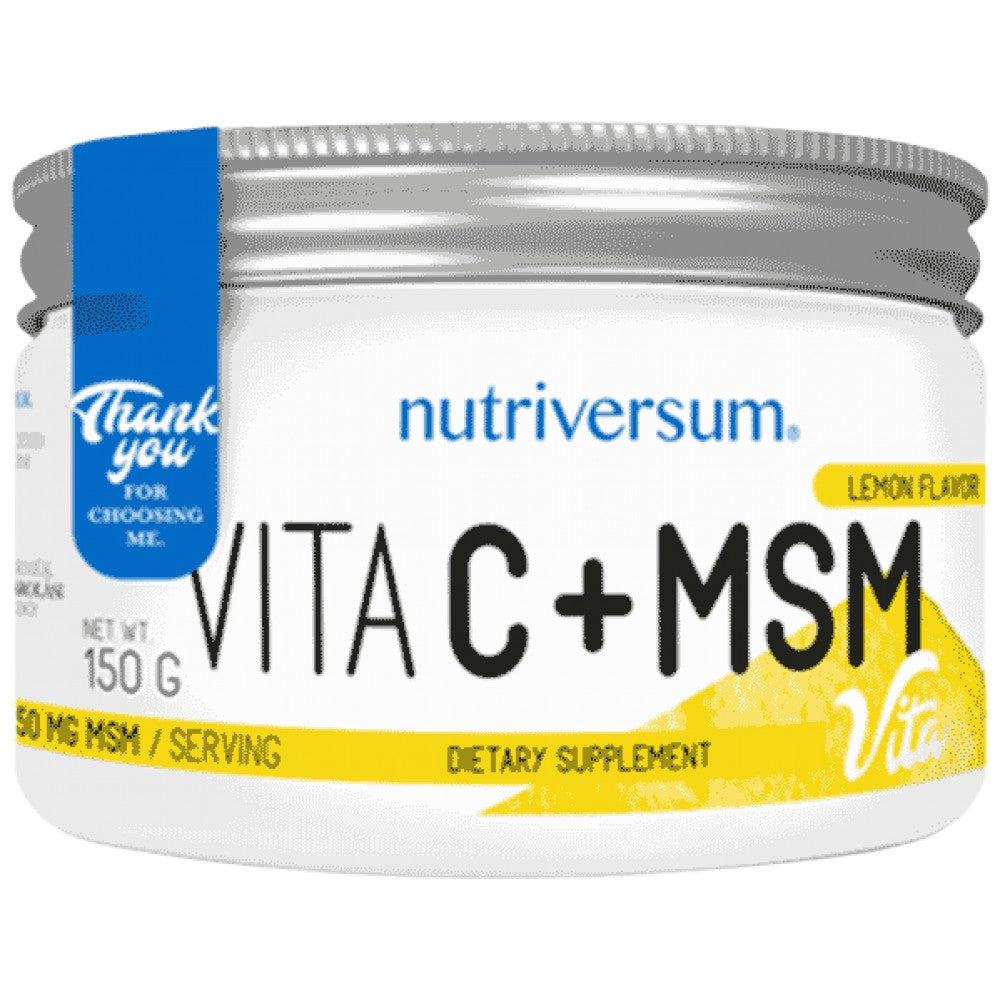 Vita C + MSM – 150 Gramm
