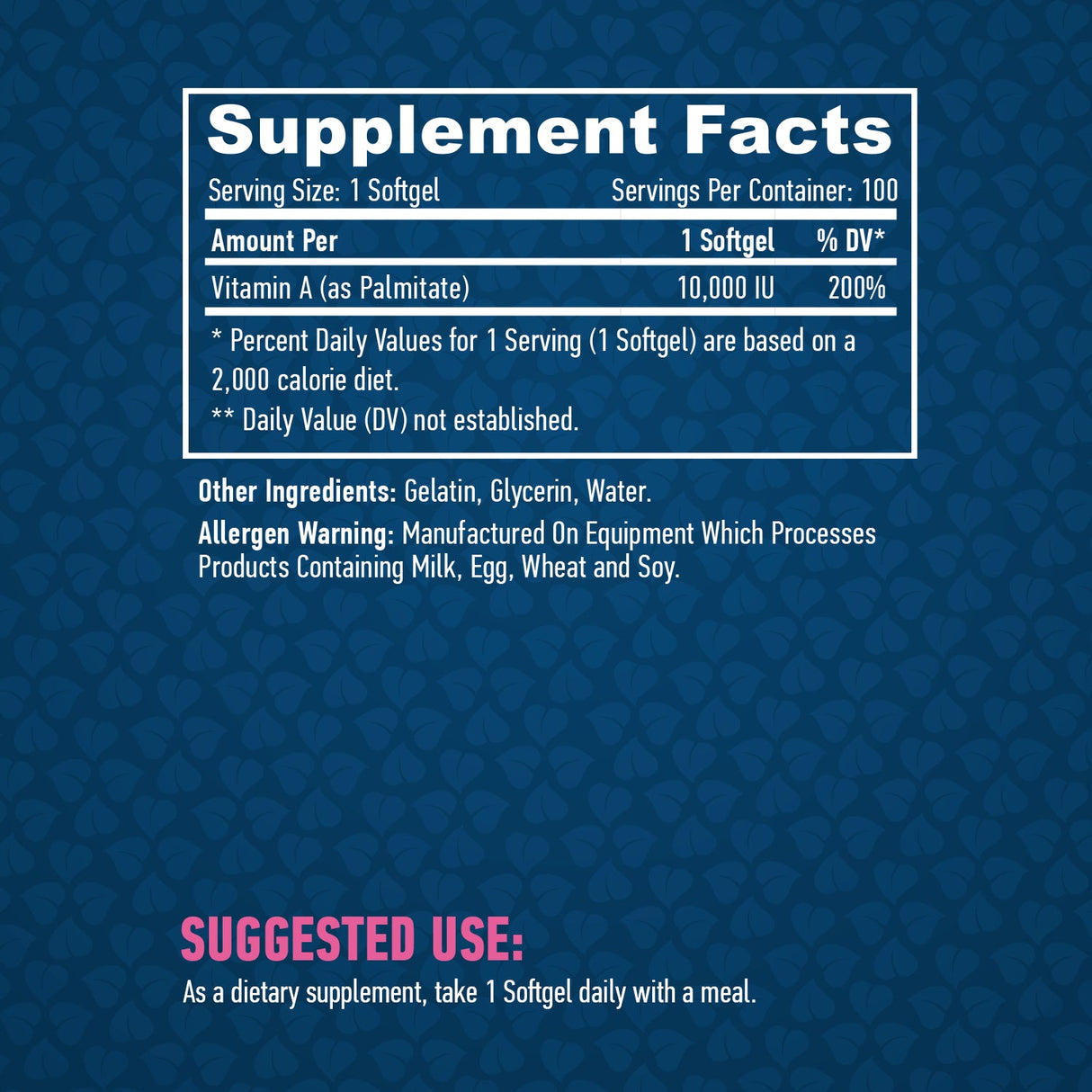 Vitamin A 10.000 IE/100 Kapseln