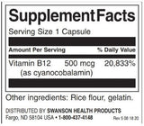 Vitamin B-12 500 µg – 250 Kapseln