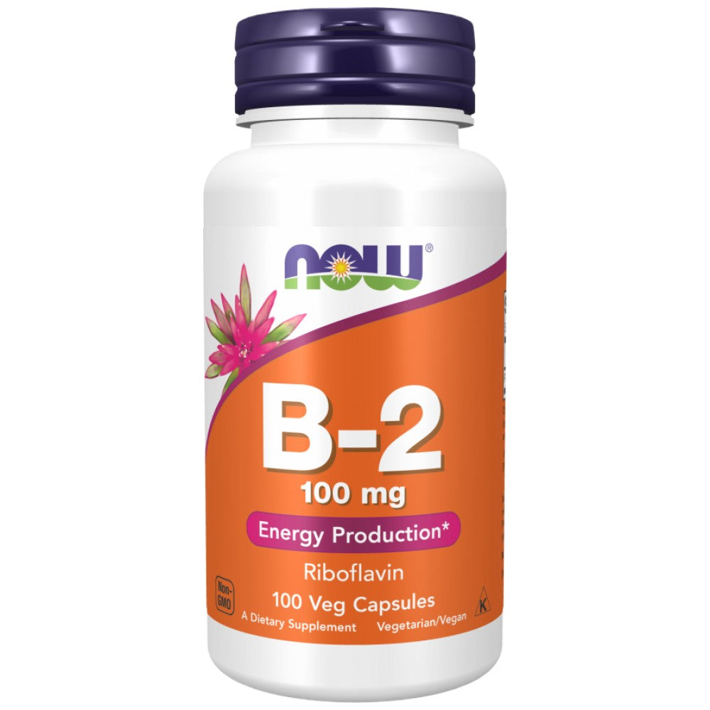 Vitamin B-2/Riboflavin 100 mg – 100 Kapseln