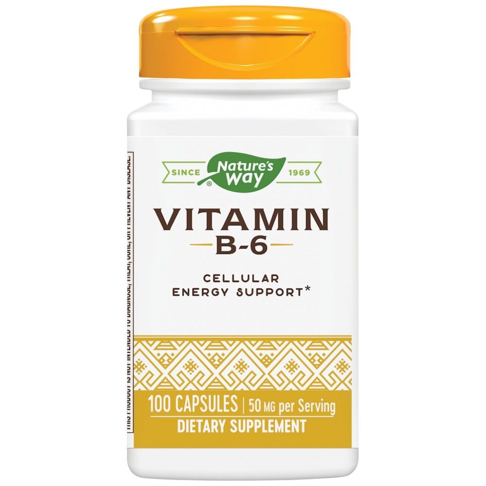 Vitamin B-6 50 mg – 100 Kapseln