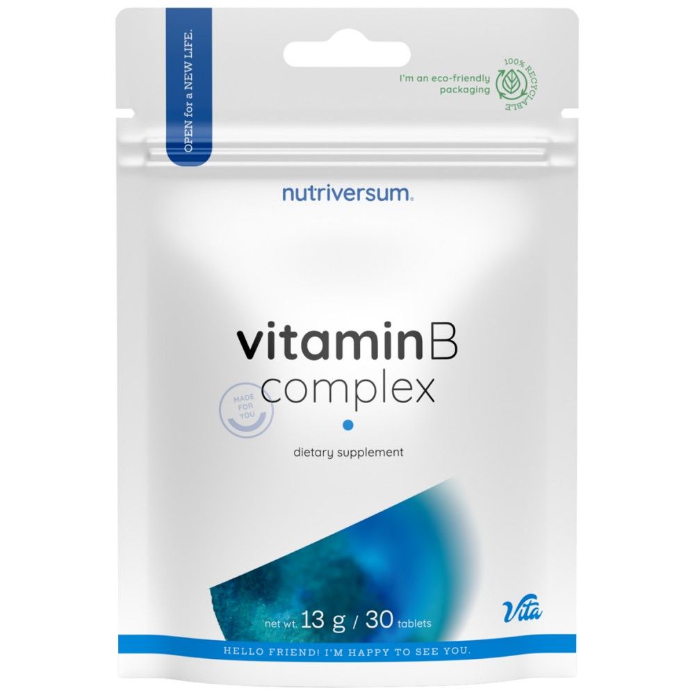 Vitamin B-Komplex – 30 Tabletten