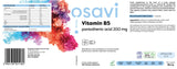 Vitamin B5 | Pantothensäure 200 mg – 180 Kapseln