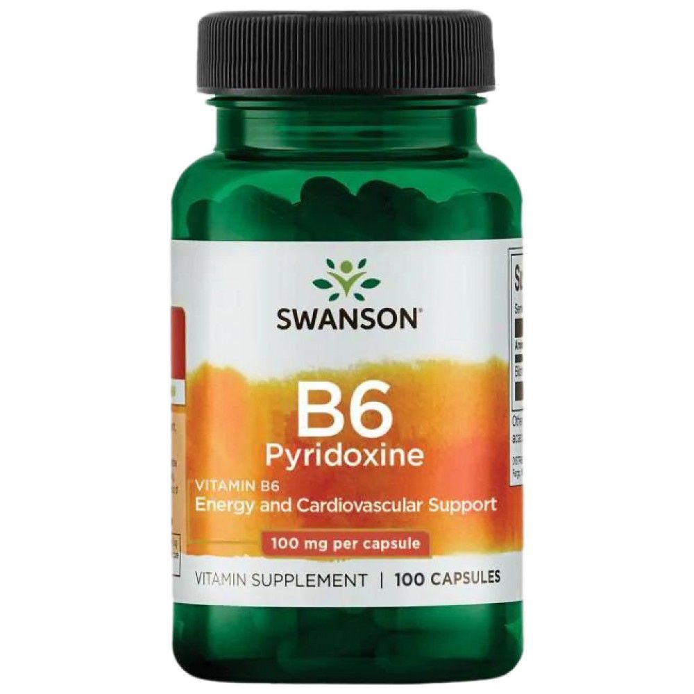Vitamin B6 100 mg/Pyridoxin – 100 Kapseln