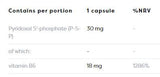 Vitamin B6 | P-5-P 30 mg – 120 Kapseln
