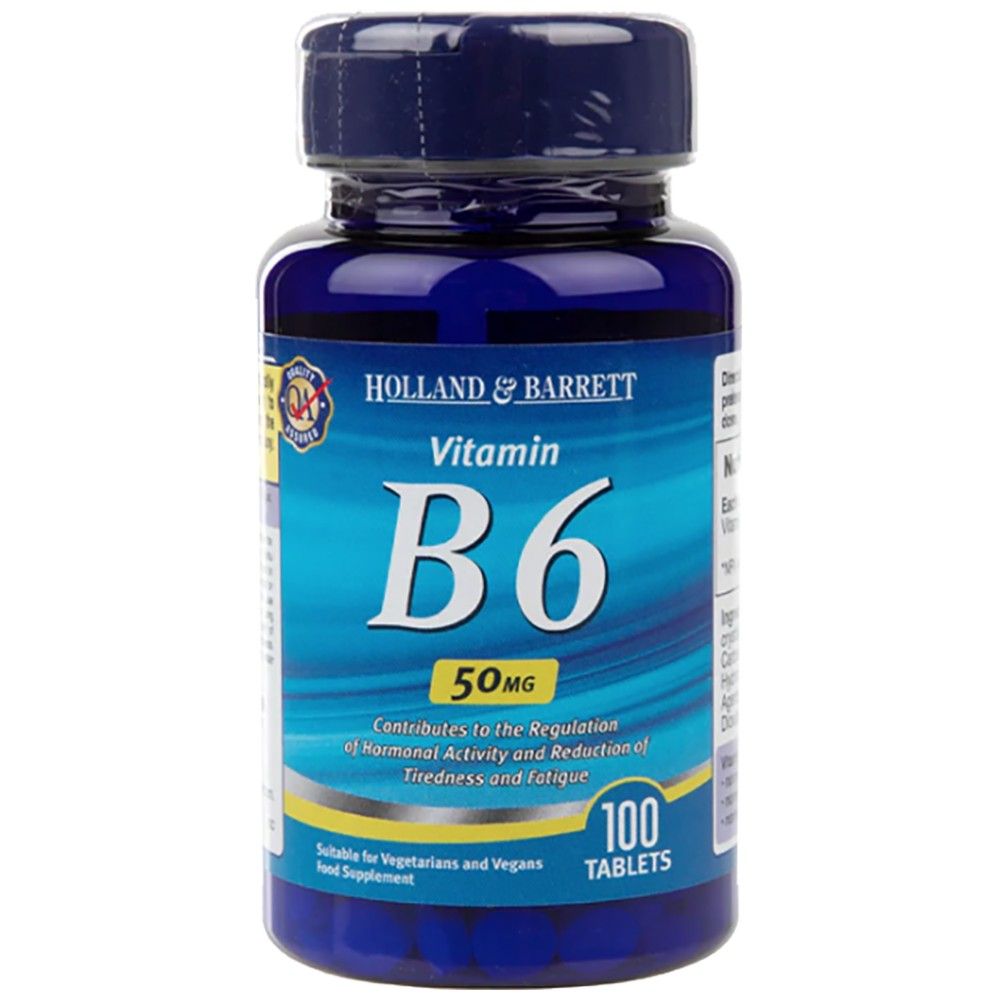 Vitamin B6/Pyridoxin 50 mg – 100 Tabletten