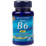 Vitamin B6/Pyridoxin 50 mg – 100 Tabletten