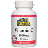 Vitamin C 1000 mg mit verzögerter Freisetzung – 90 Tabletten