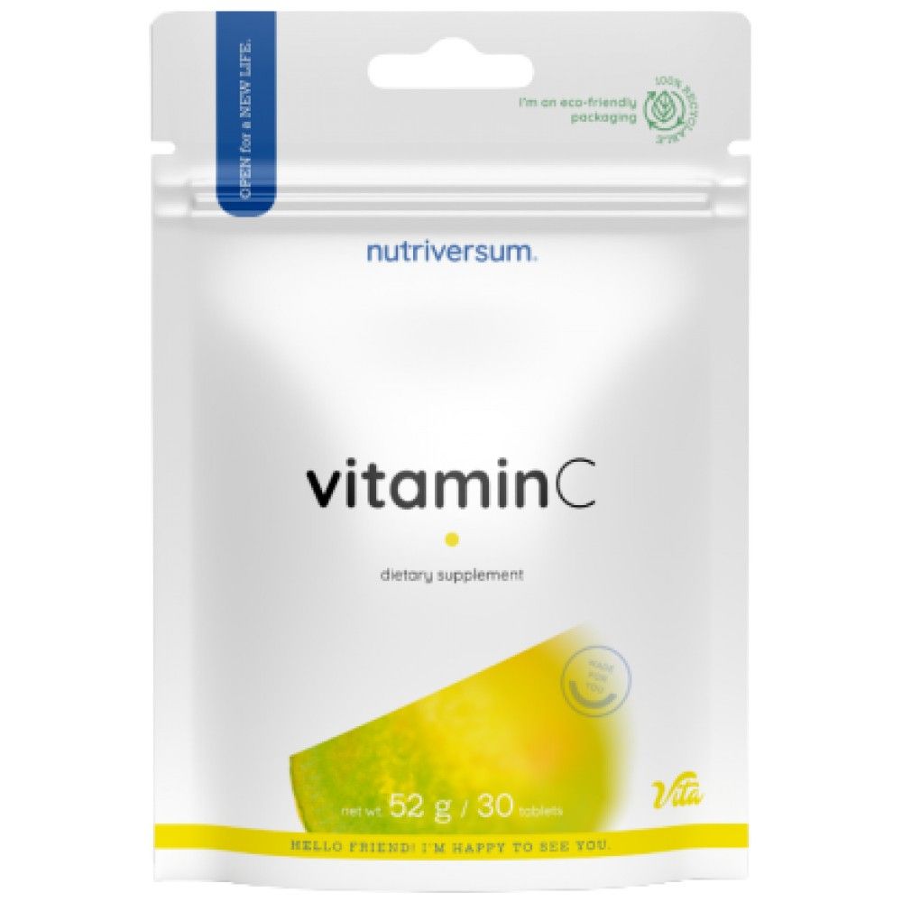 Vitamin C 1000 | mit Hagebutten - 30 Tabletten