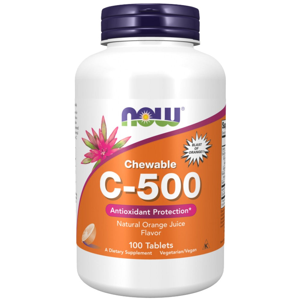 Vitamin C-500 Kautabletten – 100 Kautabletten