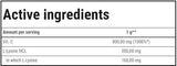 Vitamin C + L-Lysin-Pulver – 300 Gramm