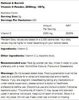 Vitamin-C-Pulver – 567 Gramm