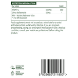 Vitamin C mit e<tc>XTEND</tc>Retardtabletten (Vitamin C mit verzögerter Freisetzung) 1000 mg, 90 Tabletten, NaturesAid