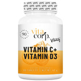 Vitamin C + Vitamin D Vitality – 90 Tabletten