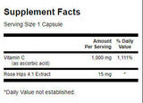 Vitamin C mit Hagebutten 1000 mg – 250 Kapseln