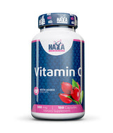 Vitamin C mit Hagebutten 500 mg/100 Kapseln.