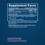 Vitamin C mit Hagebutten 500 mg/100 Kapseln.