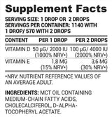 Vitamin D + E Tropfen 30 ml