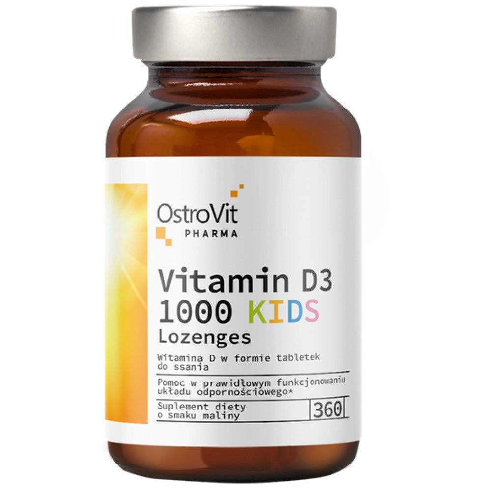 Vitamin D3 1000 Kinder | Lutschtabletten 360 Sublingualtabletten