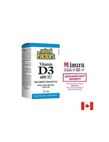 Vitamin D3 400 IE Tropfen – 15 ml