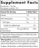 Vitamin D3 Gummies Sport 1000 IE – 120 Gummis