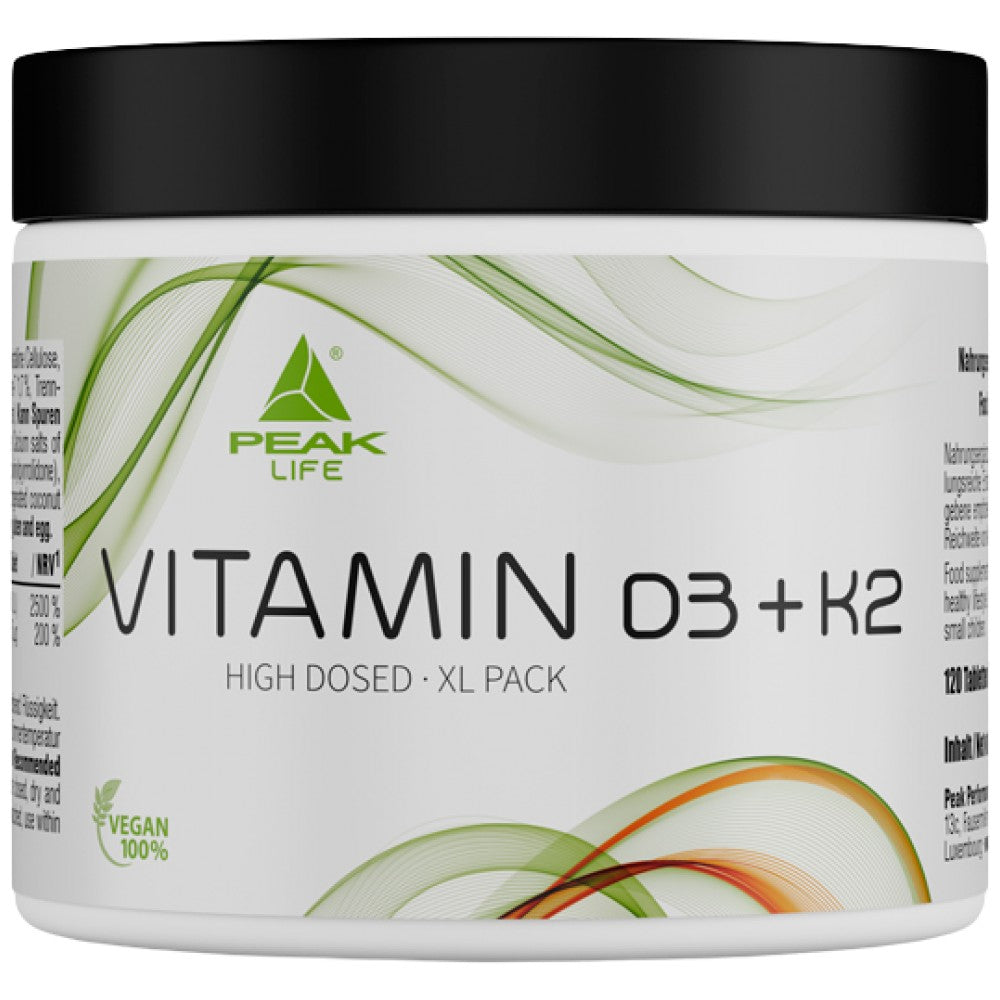 Vitamin D3 + K2 120 Tabletten