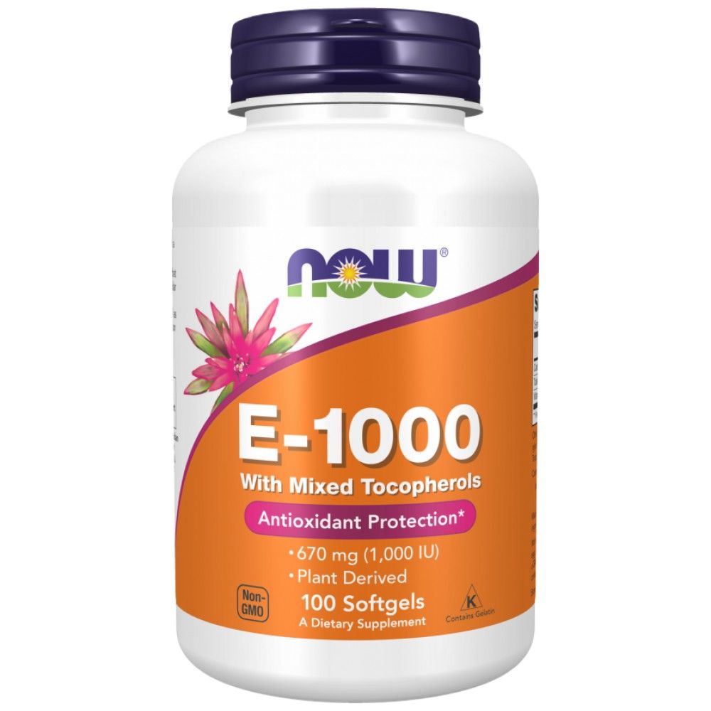 Vitamin E-1000 Natural – 50 Gelkapseln
