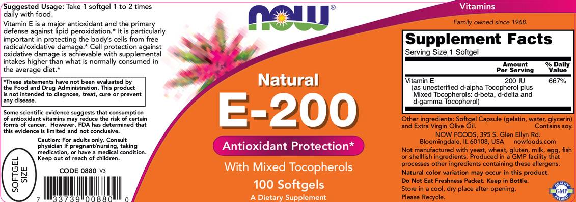 Vitamin E-200 IE MT – 100 Gelkapseln