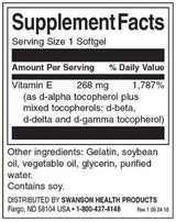 Vitamin E gemischt 400 IE – 100 Gelkapseln
