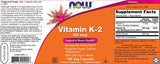 Vitamin K-2 100 µg – 250 Kapseln
