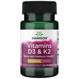 Vitamine D3 und K2 60 Kapseln