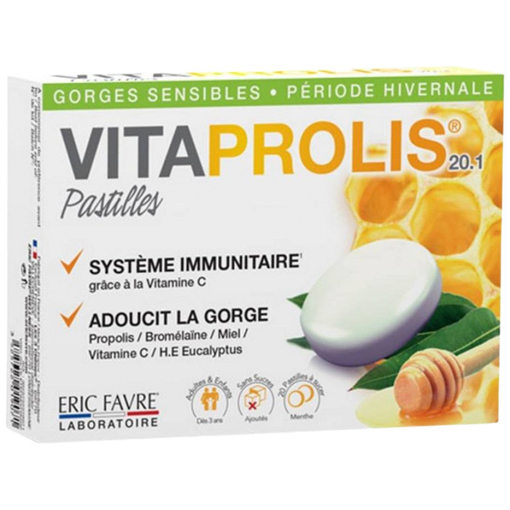 Vitaprolis® | Halspastillen mit Propolis 20 Bonbons