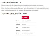 Vitavix Immunitätspflege | mit Vitamin C, Zink, Selen, Vitamin D – 60 Tabletten