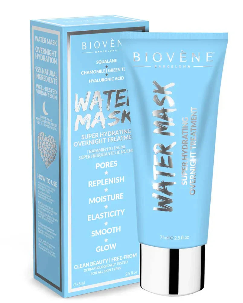 Wassermaske – Intensiv feuchtigkeitsspendende Nachtmaske mit Hyaluronsäure 75 ml