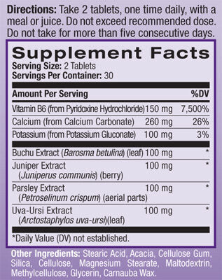 Wasserpille 60 Tabletten.