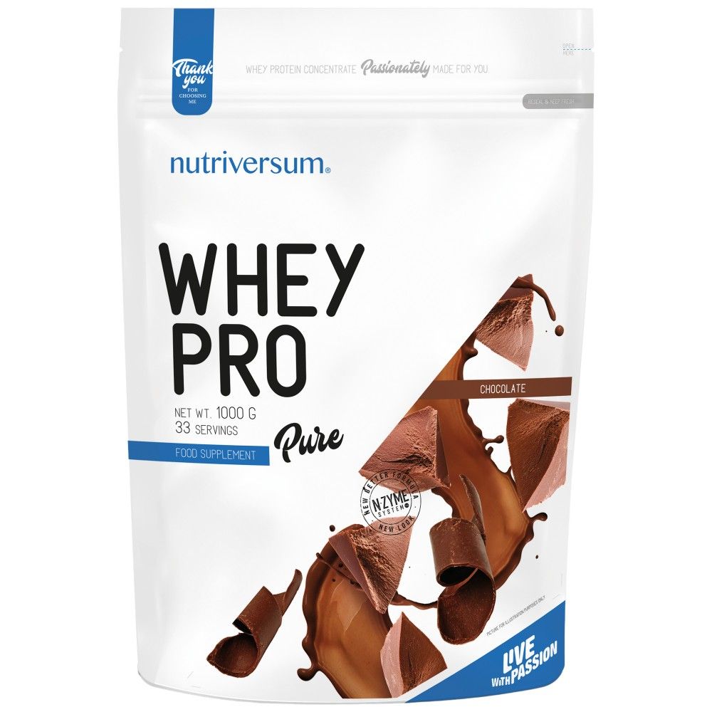 Whey Pro Pure | mit N-Zyme-System – 1000 Gramm