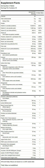 Whole Food Multi Formula – 90 Tabletten