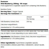 Wilde Blaubeere 250 mg 90 Kapseln