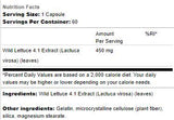 Wilder Salat 450 mg 60 Kapseln