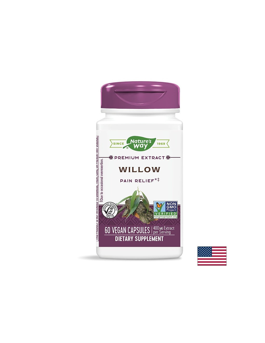Weiße Weide 400 mg – 60 Kapseln