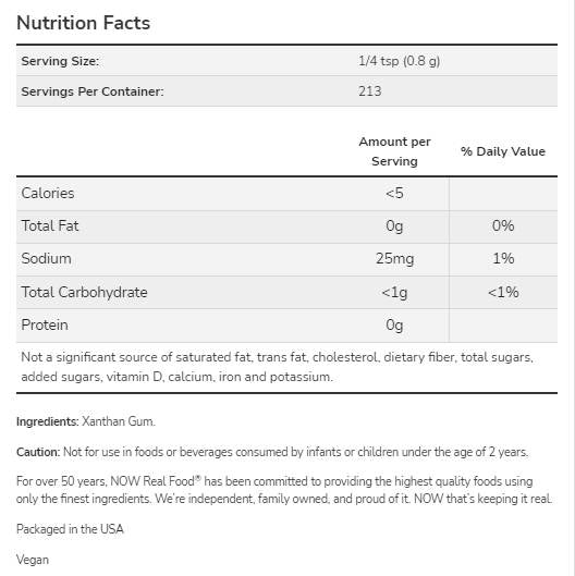 Xanthangummi | Veganfreundliches Verdickungsmittel – 170 Gramm