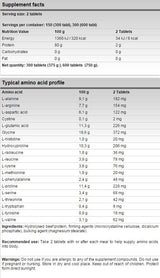 Xtreme Beef Amino – 300 Tabletten