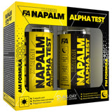 Xtreme Napalm Alpha-Test | AM- und PM-Formel – 120 + 120 Tabletten