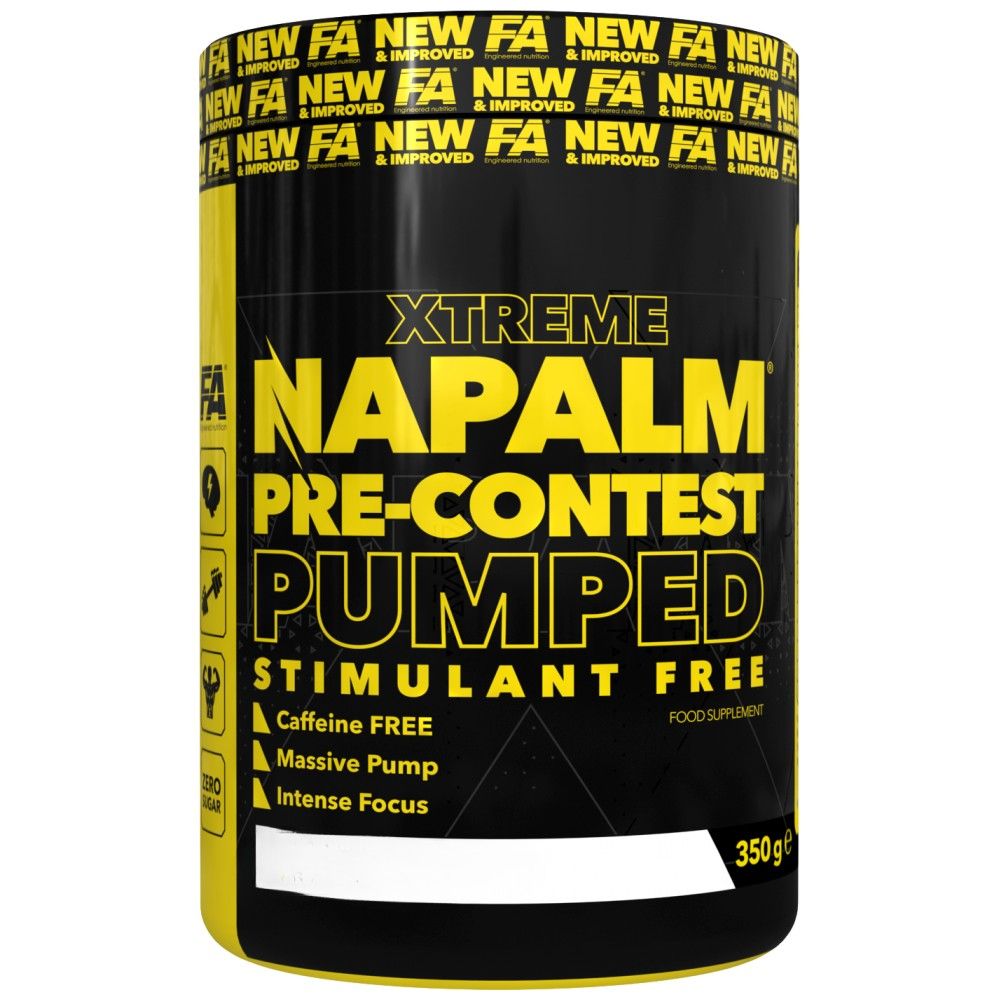 Xtreme Napalm Pre-Contest/Pumped – Stimulanzienfrei – 350 Gramm