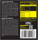 Vitamin C 1000 mg + Bioflavonoide | mit Echinacea + Zink - 120 Tabletten
