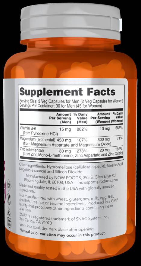 ZMA – 180 Kapseln